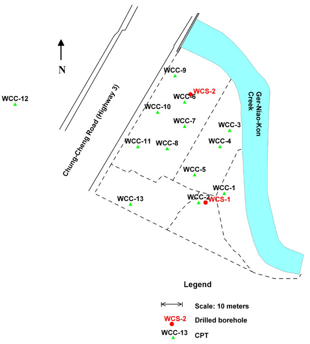 map of Wufeng, site C